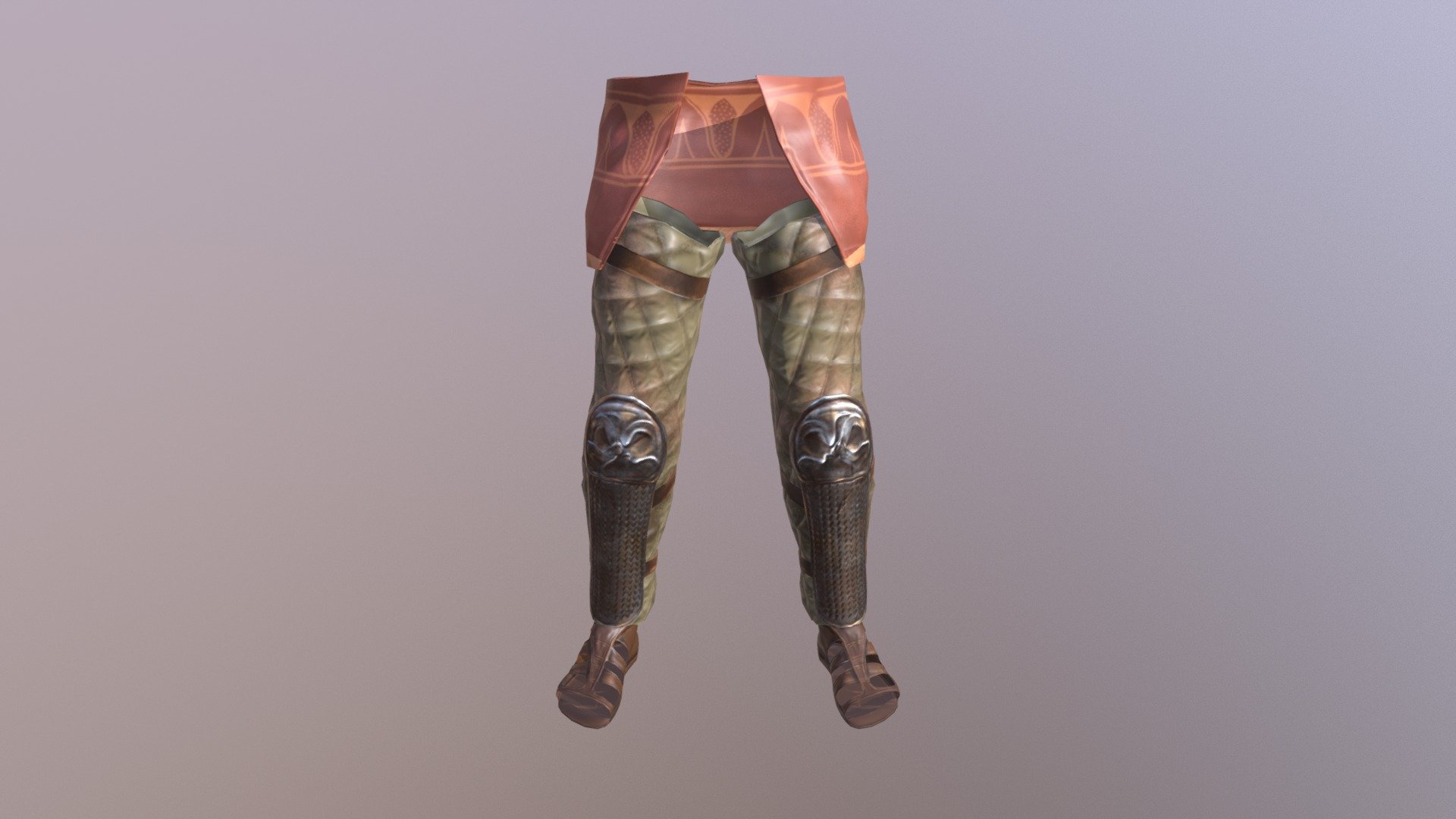 Dimachaerus Legs PC 3d model