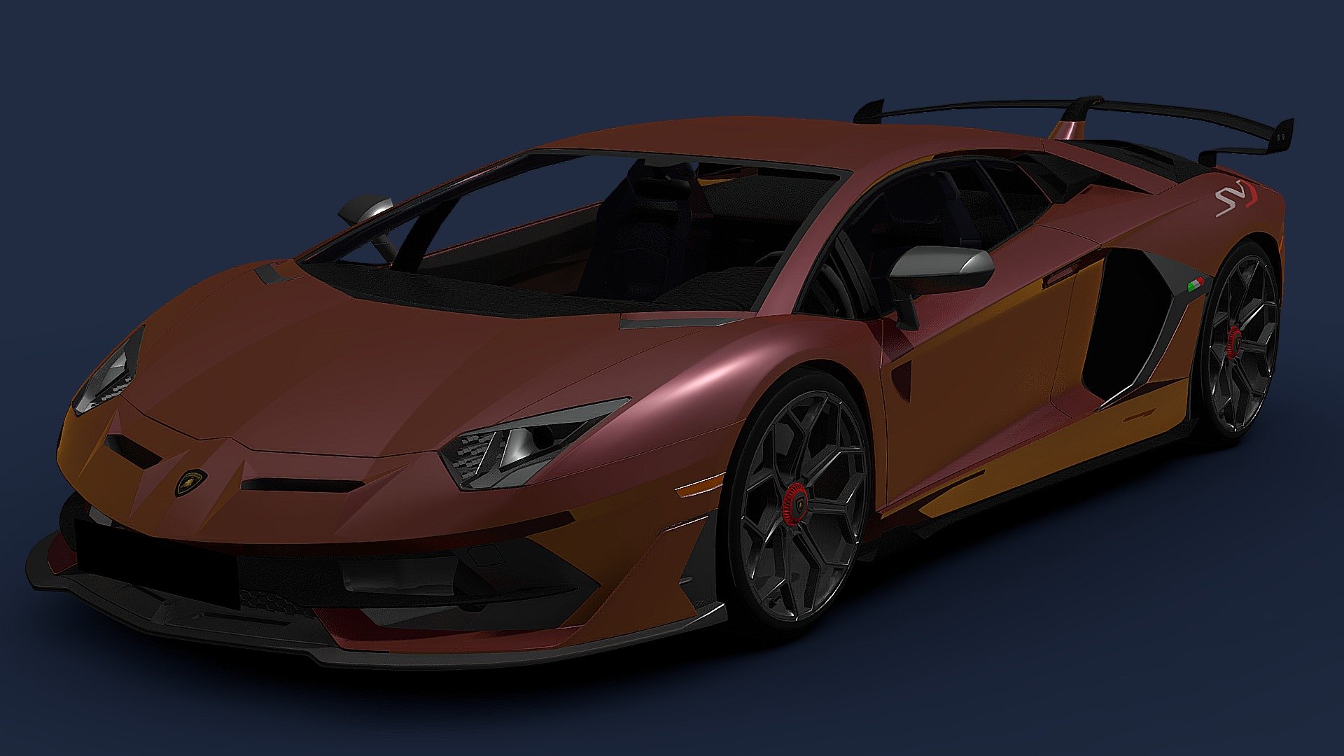 ★ Lamborghini Aventador SVJ 2019 ★ 3d model