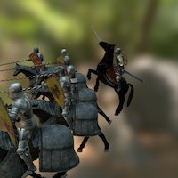 Charging Cavalry