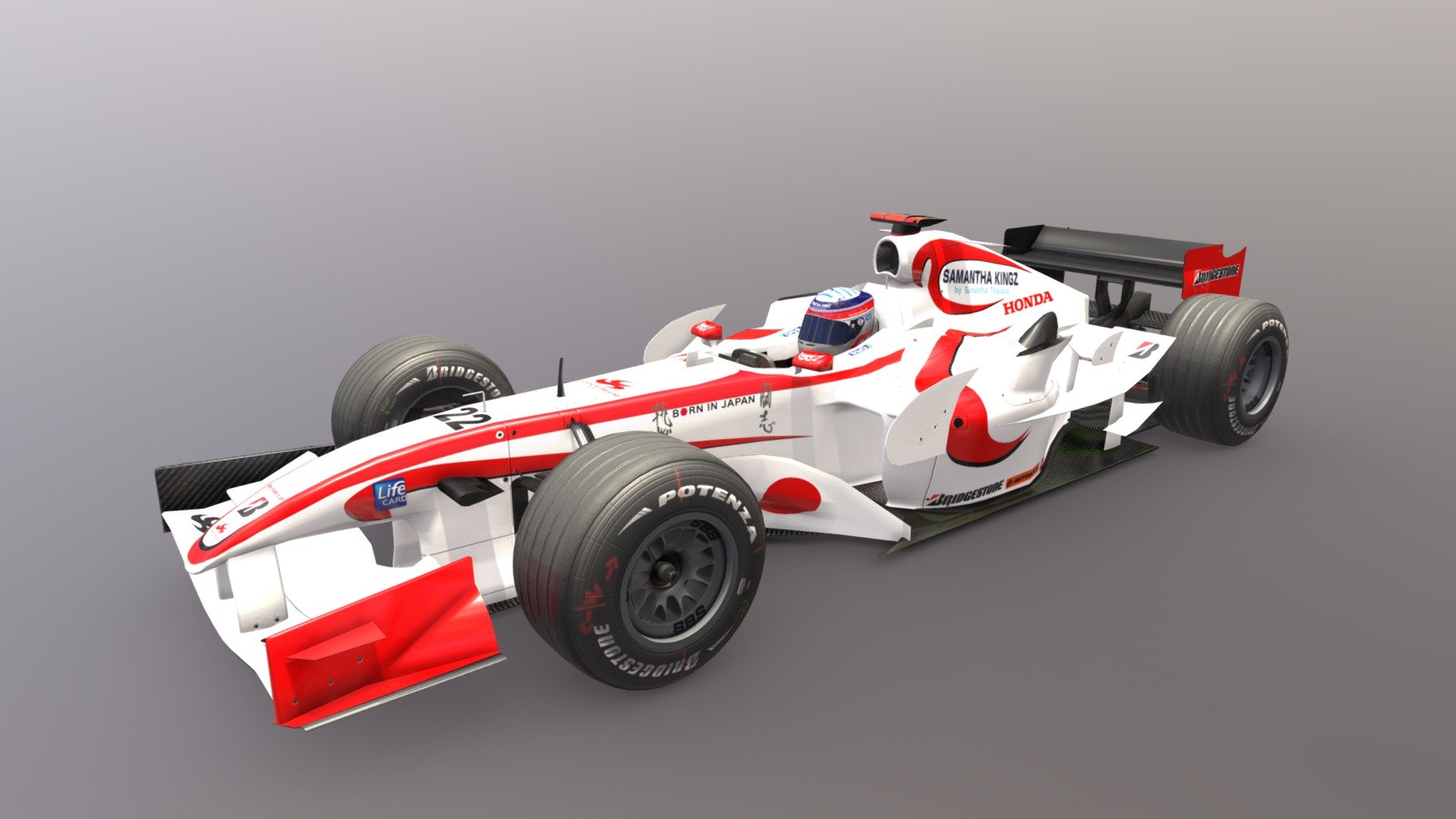 Super Aguri SA05 (Melbourne 2006) 3d model