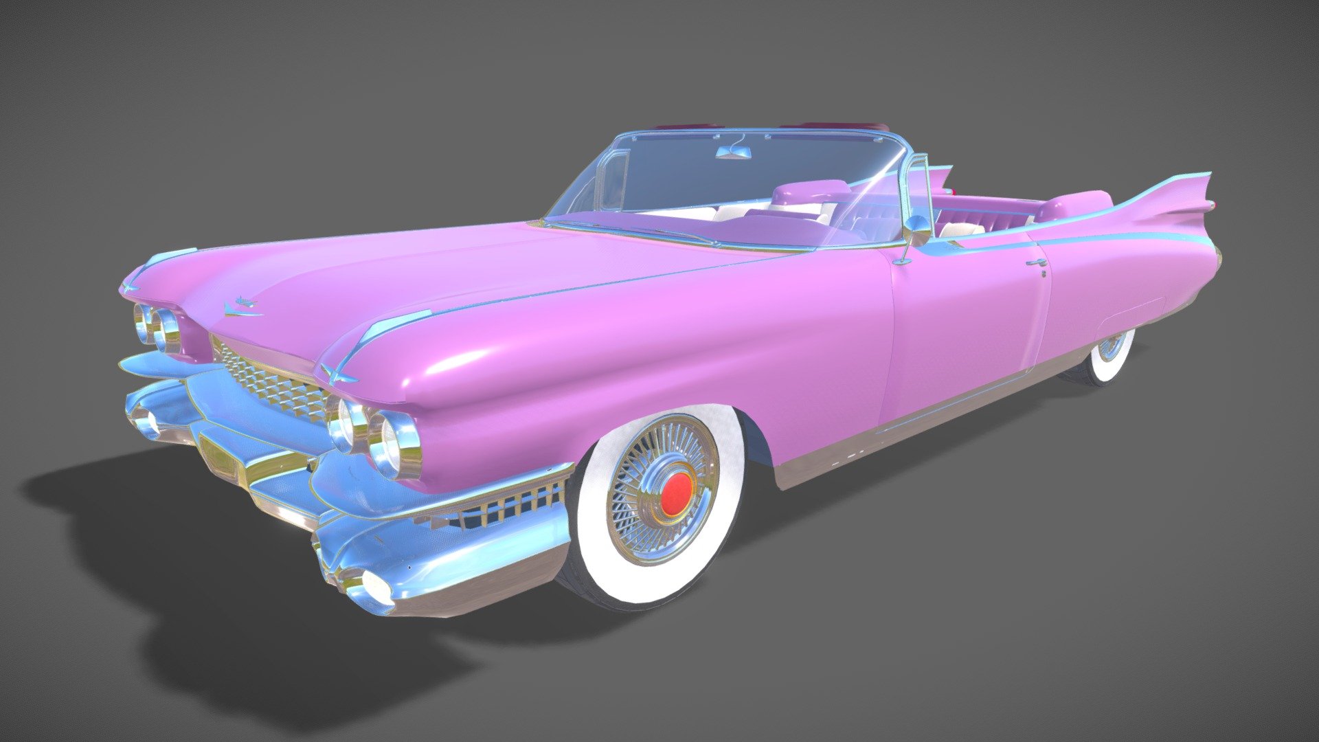 Cadillac Eldorado 1959 3d model