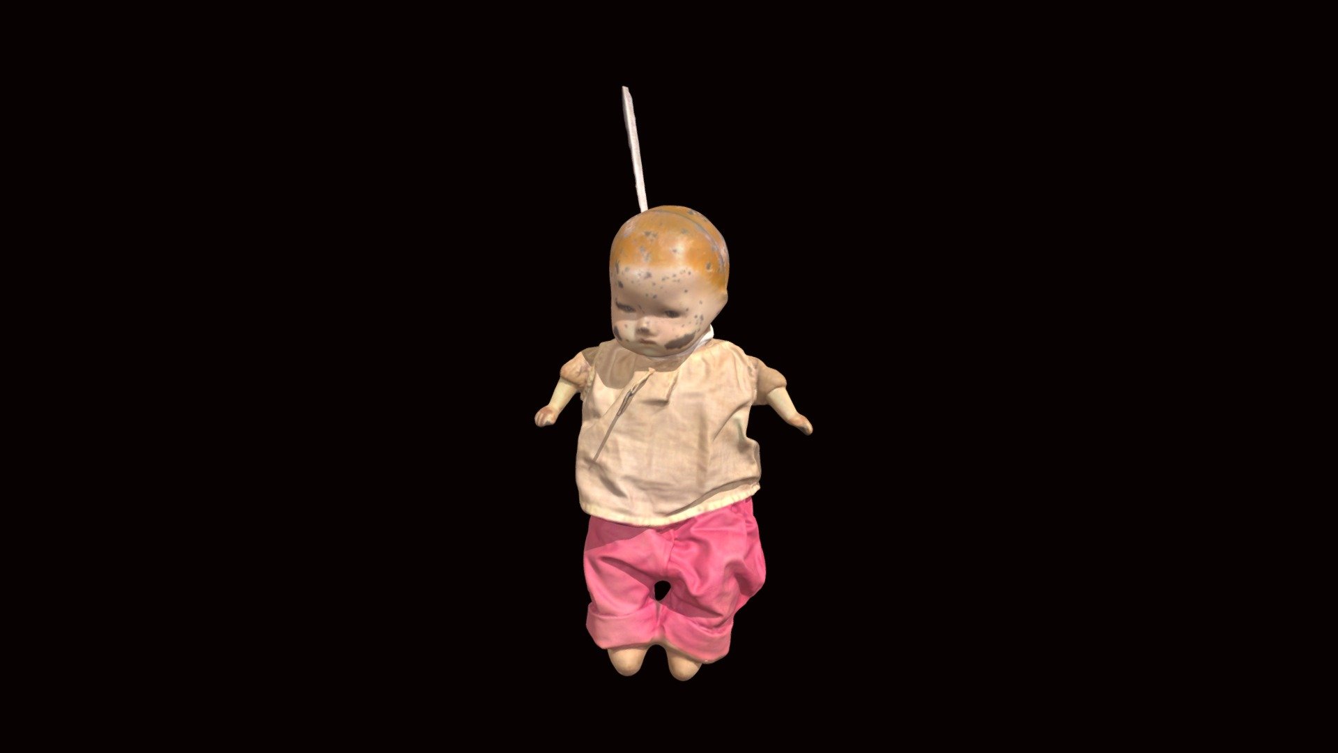 Doll with Flexible Body (VCU_3D_8189) 3d model