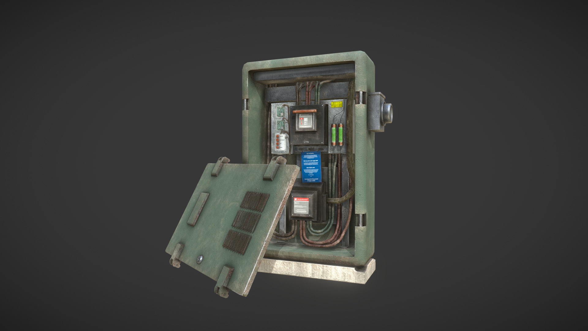 Transformator Box 3d model