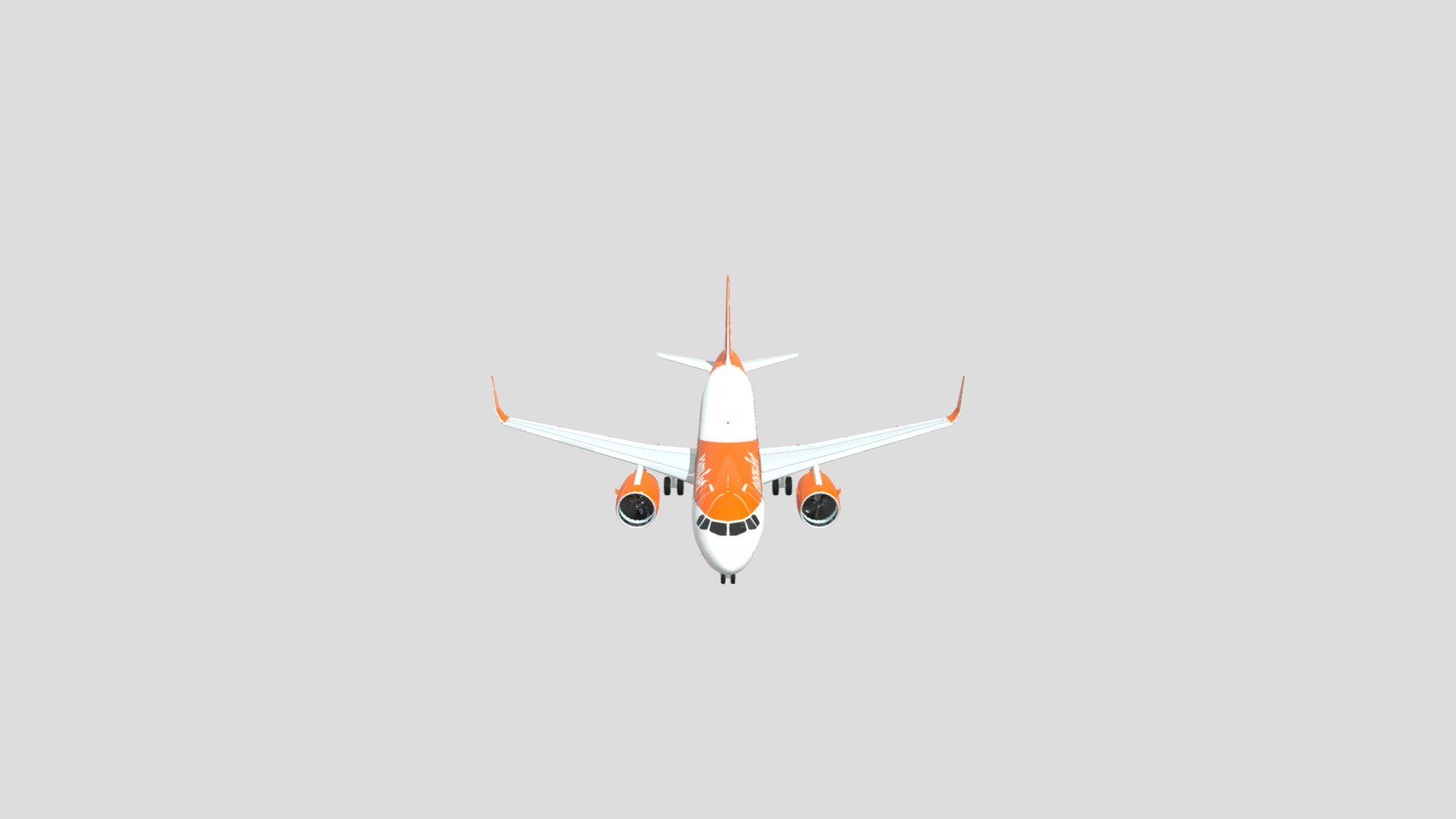 EASYJET Airbus A320neo 3d model