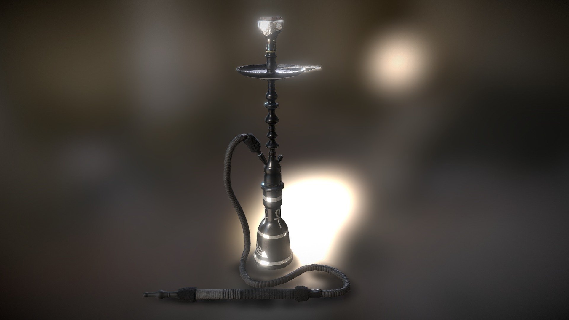 Hookah Final 3d model