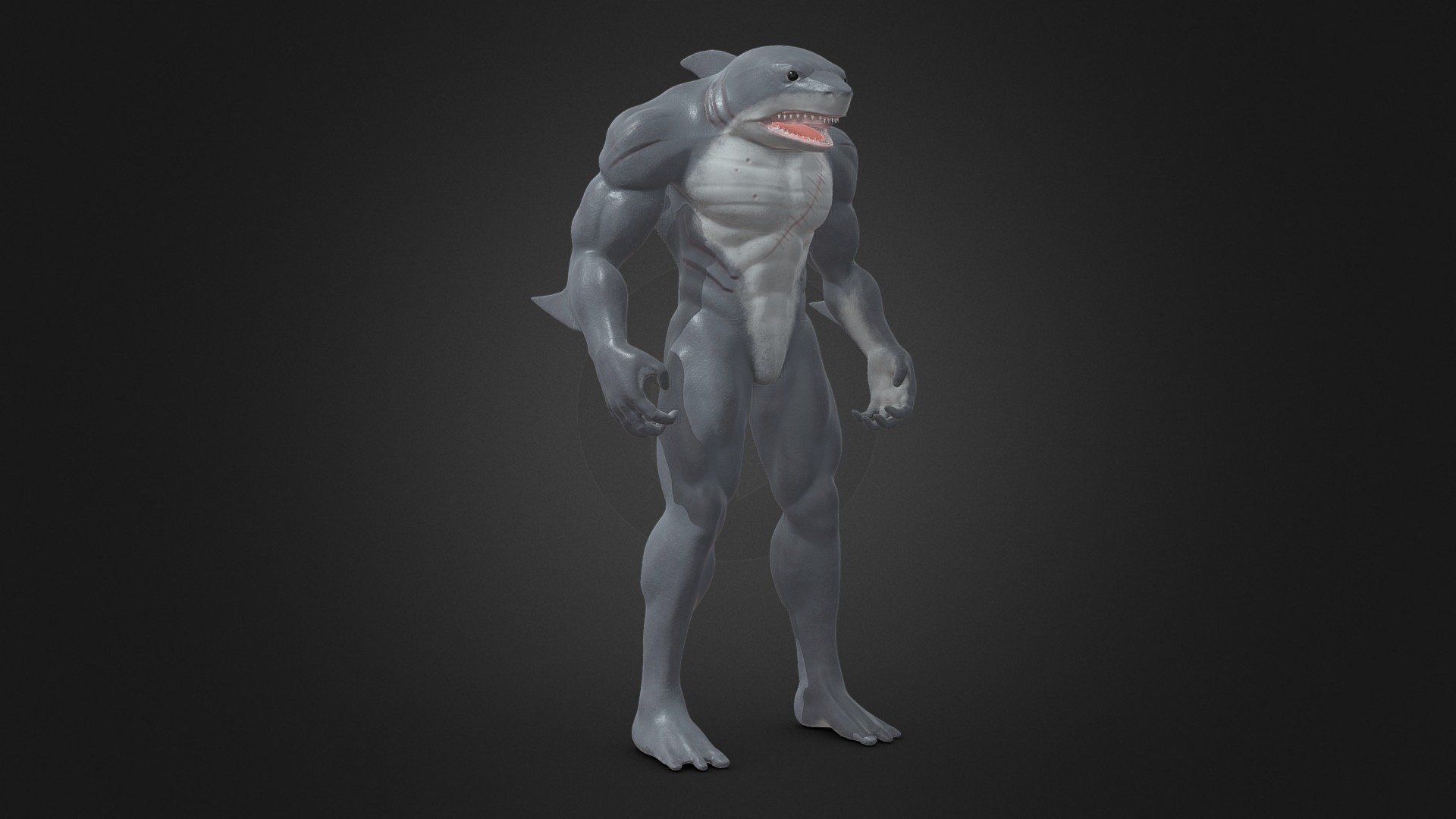 King Shark 3d model