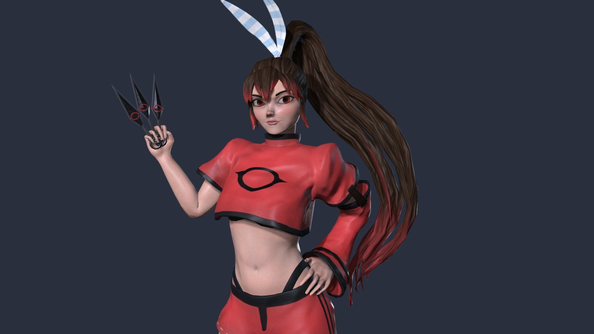 Yumi 3d model