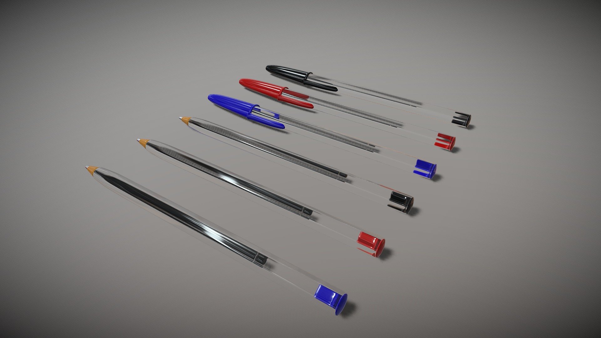 Ballpoint Pen 3d model