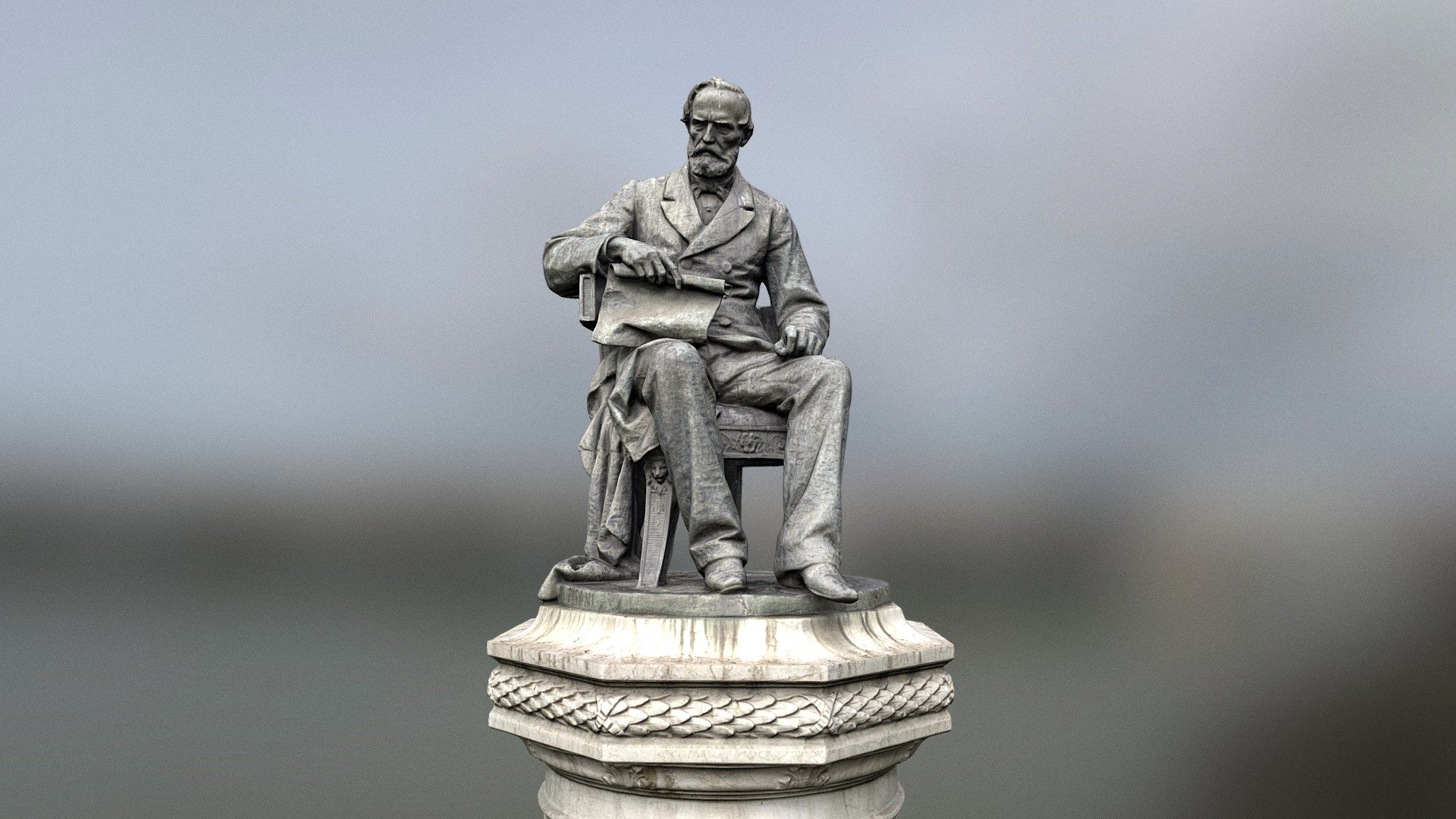 Giovanni Battista Piatti, Milan 3d model