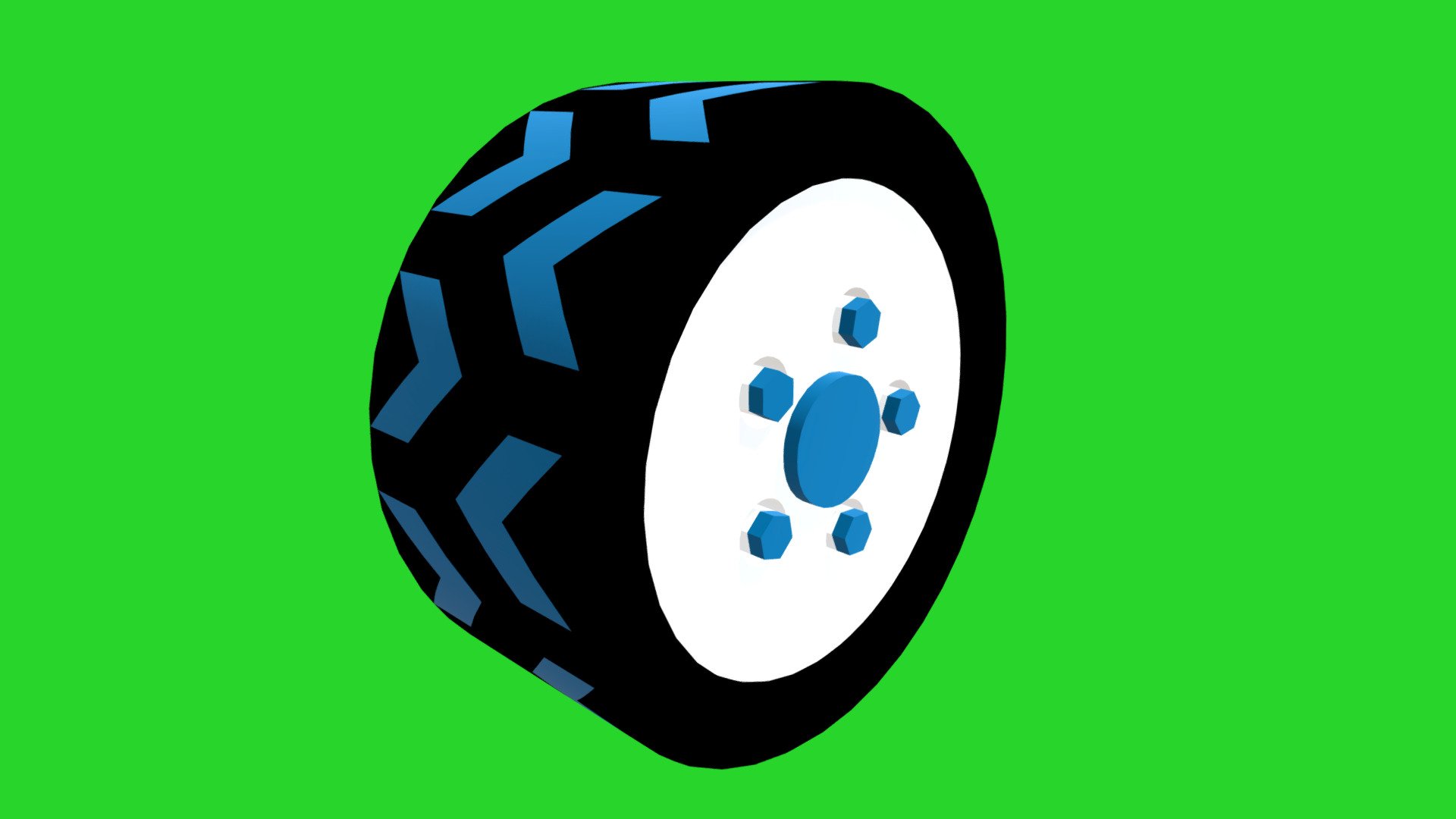 generic-wheel-and-tire 3d model