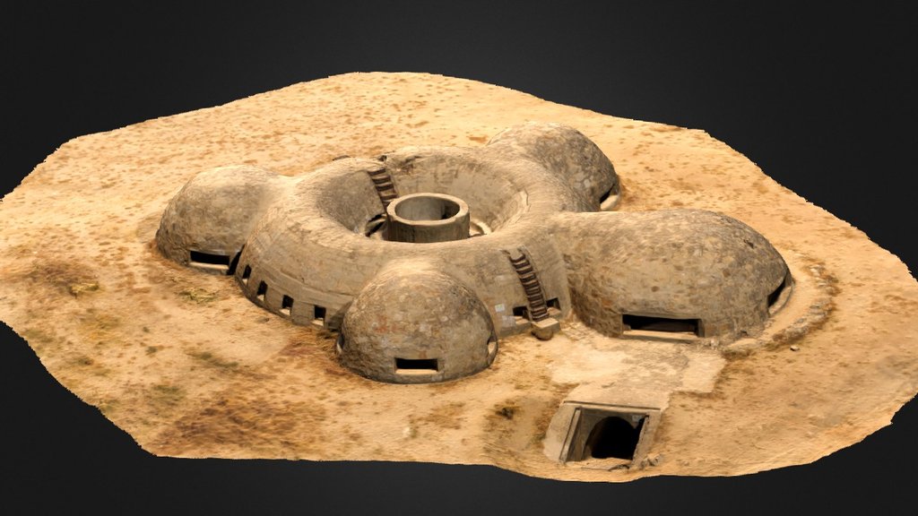 Bunker 3d model