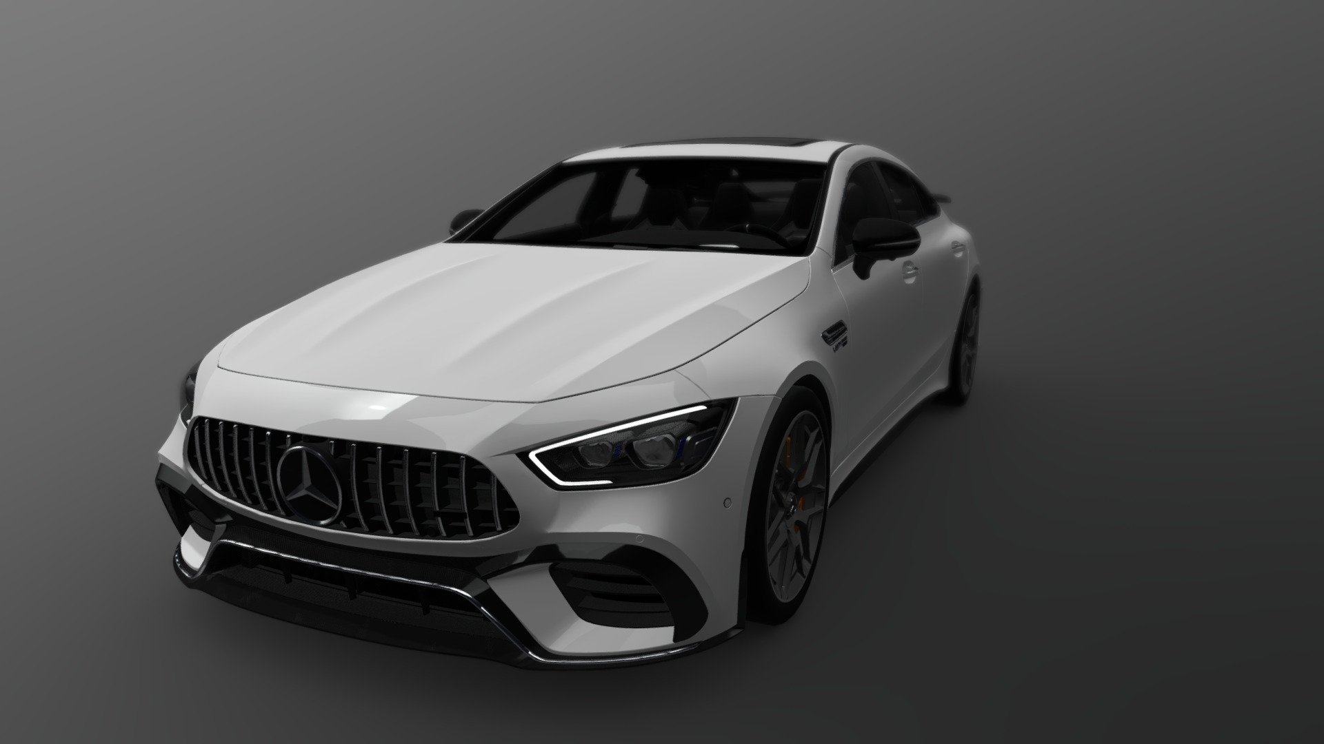 Mercedes-AMG GT 63 3d model