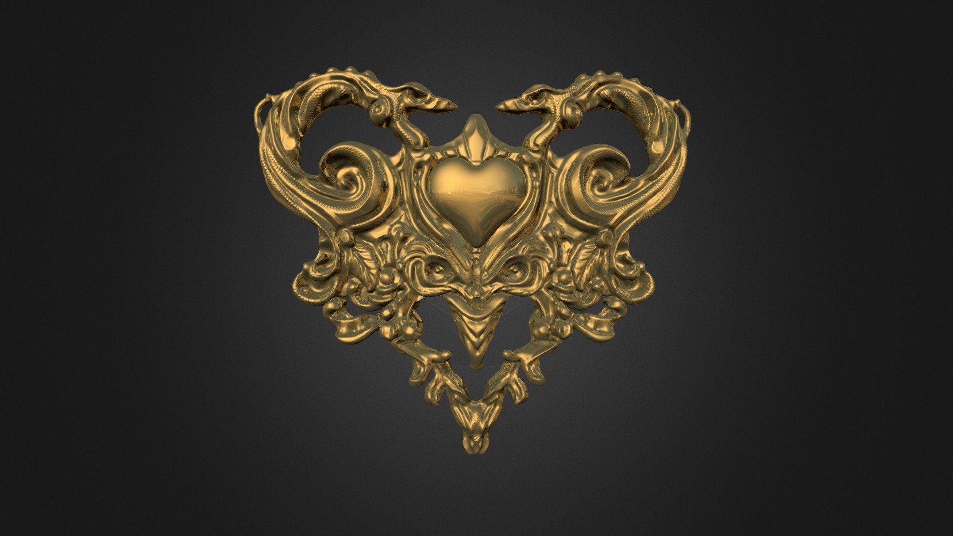 Heart5 2in 3d model