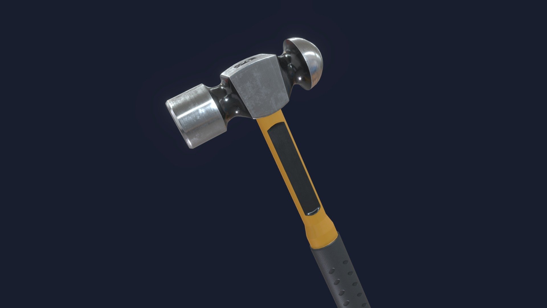 Ballpeen Hammer 3d model