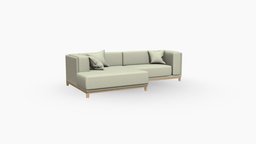 Sofa en L Beige