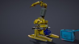 Animated Industrial Manipulator