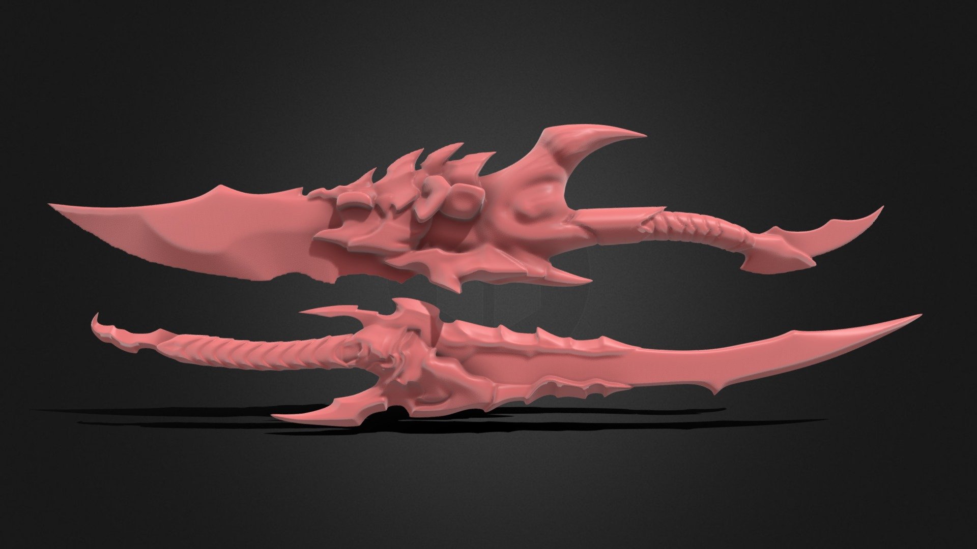 Kamishs Dagger 3d model