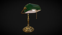 Banker/Detective Lamp