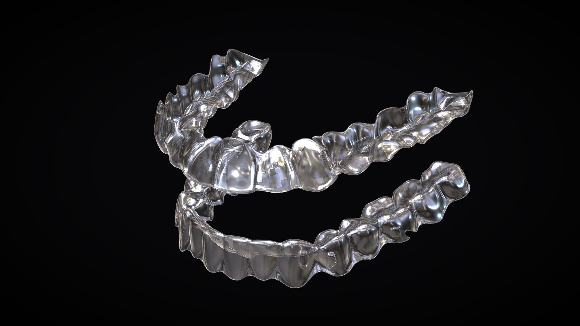 Teeth aligner / Invisible Braces 3d model