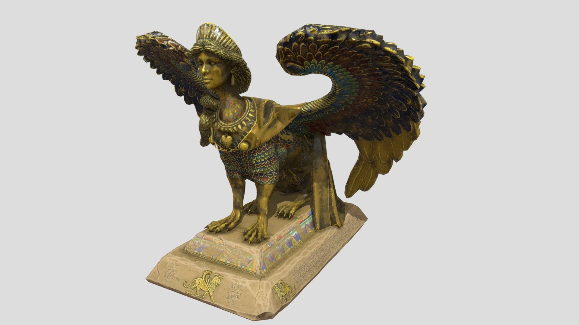 SPHINXES QUEEN 3d model