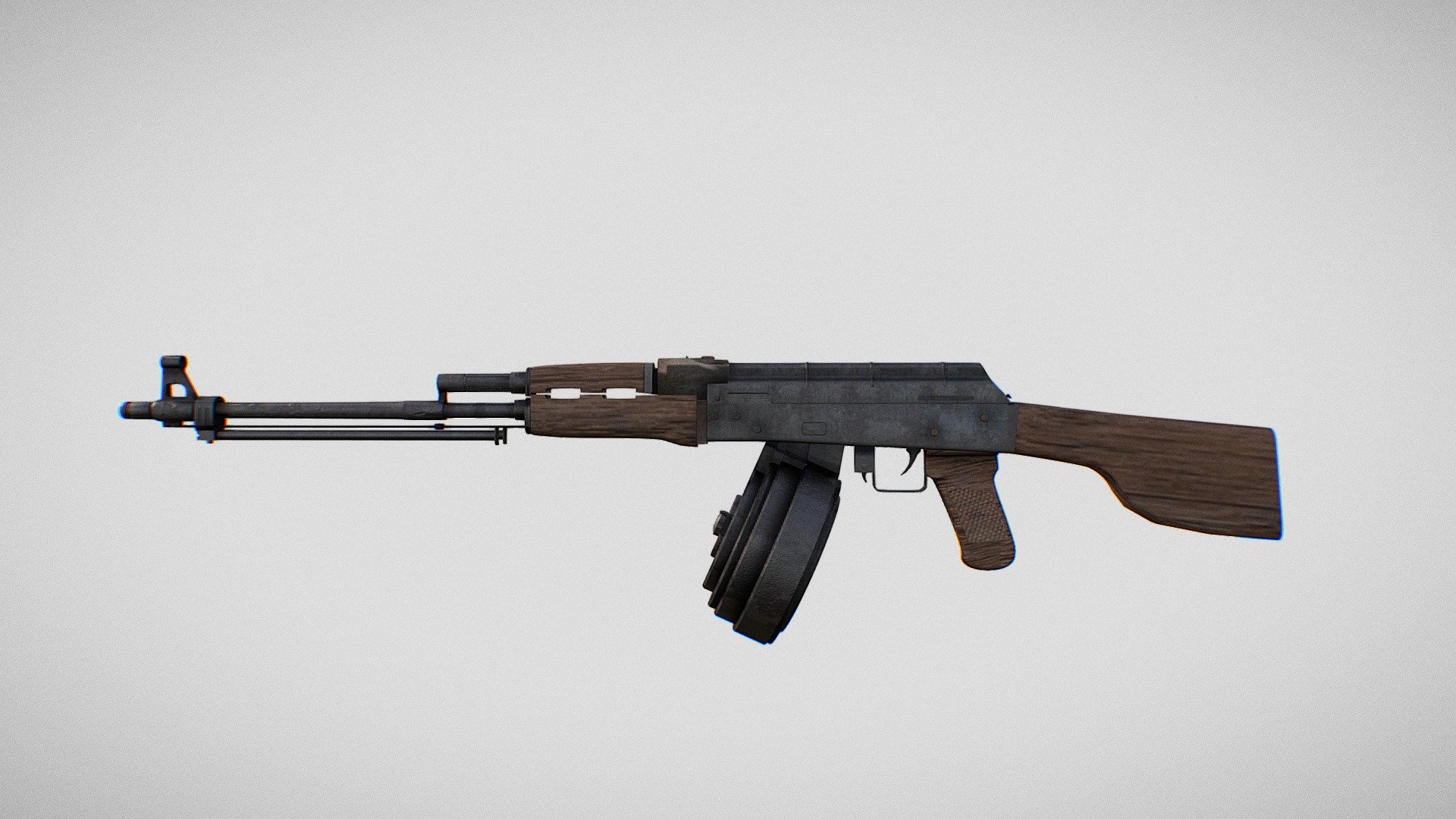 RPK 7.62 LMG 3d model