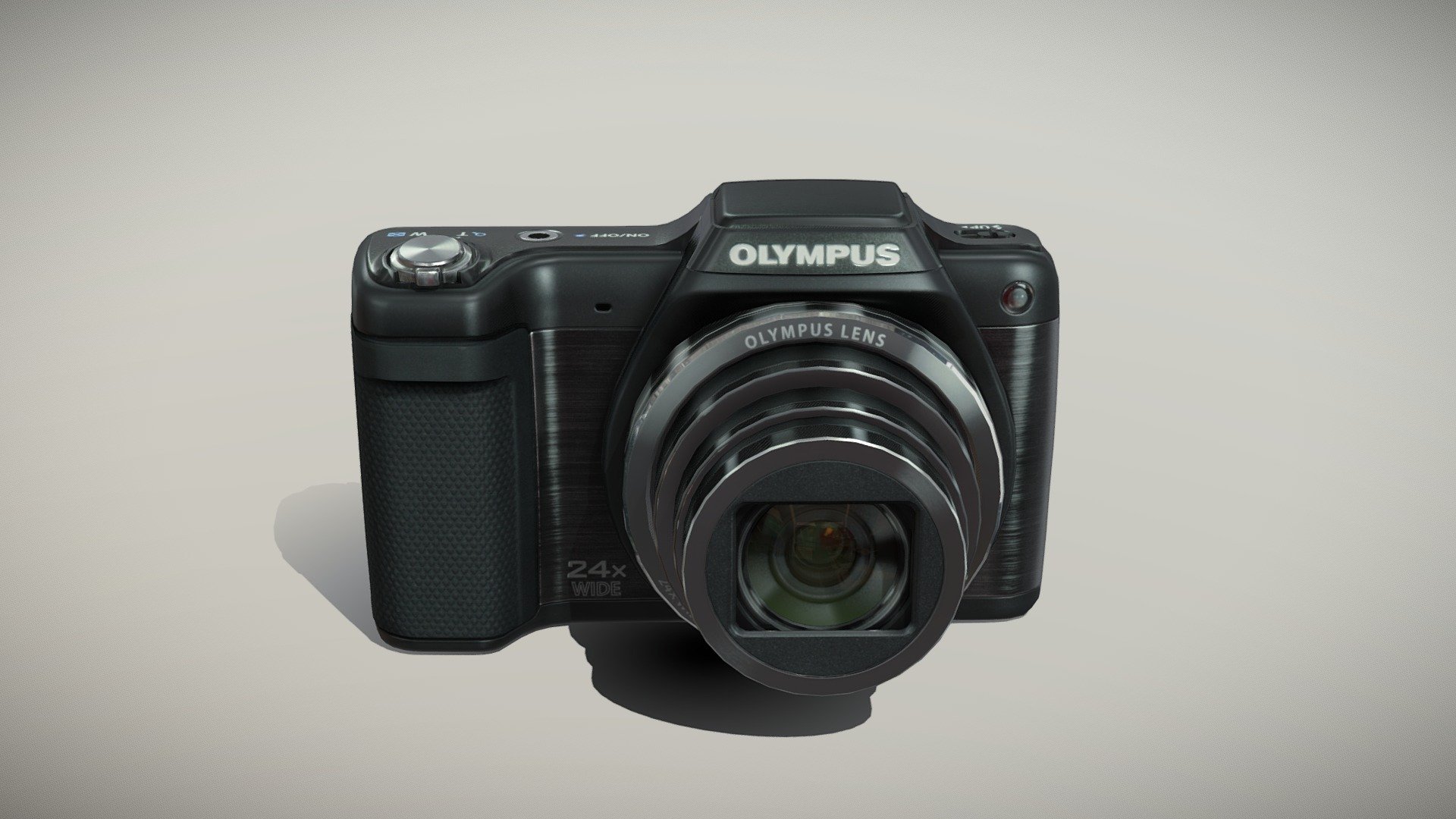 Olympus Stylus SZ15 compact digital camera 3d model