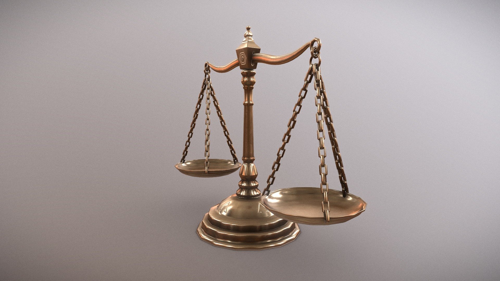 Wizard_Table_Scale 3d model