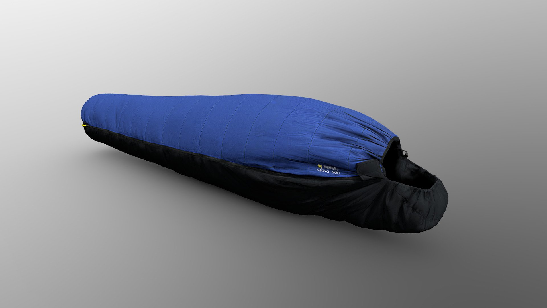 Warmpeace Viking 600 Sleeping bag 3d model