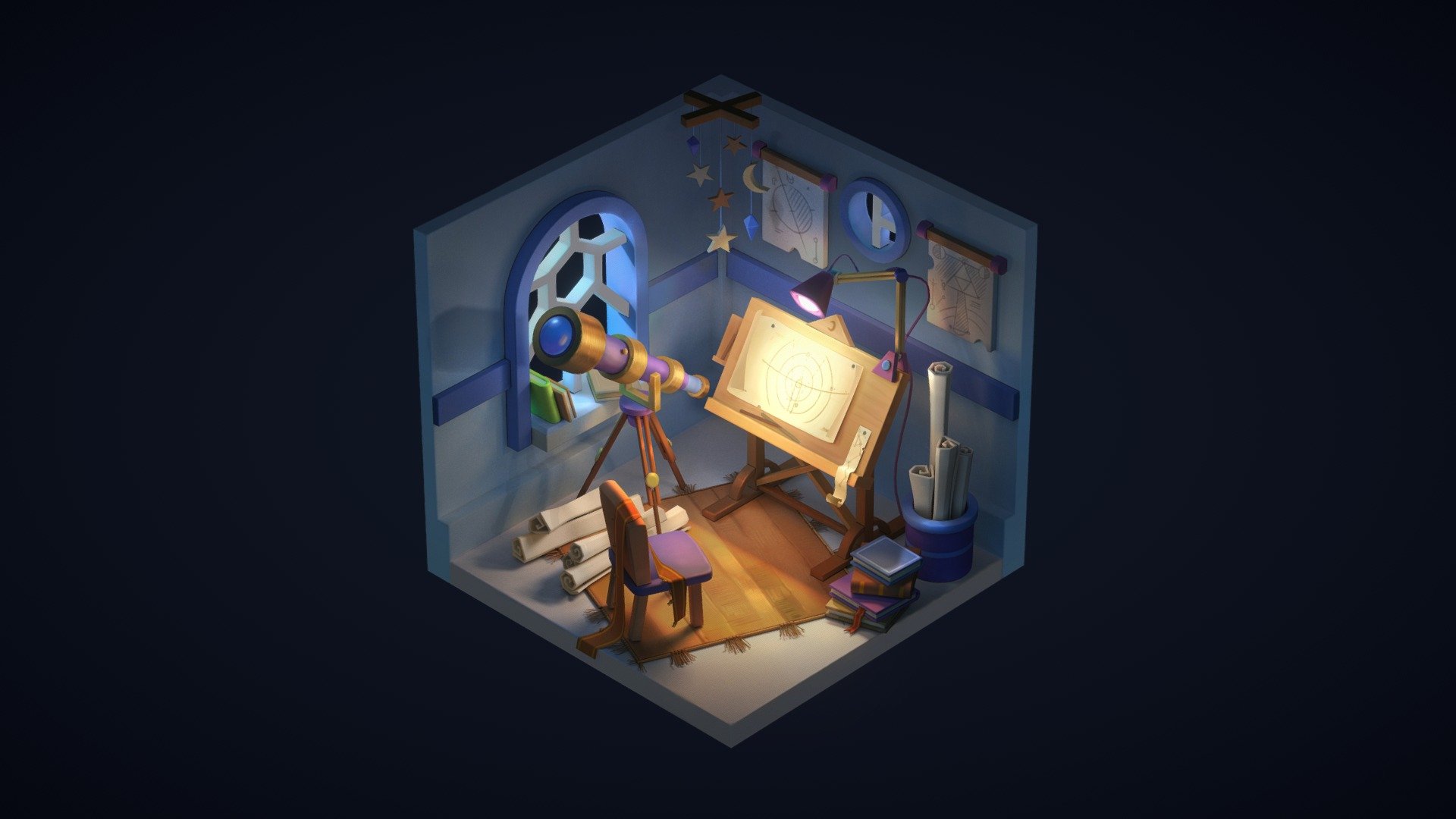 Astrologers Chambers 3d model