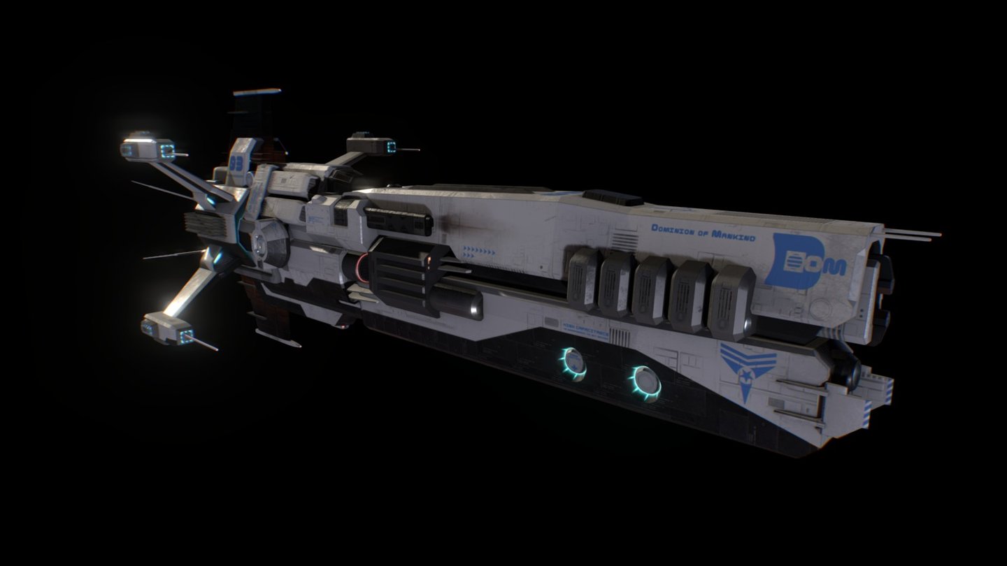 DOM Interceptor 3d model