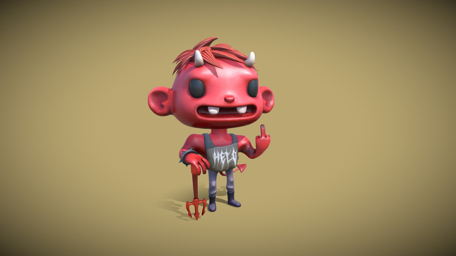 DevilBoy 3d model