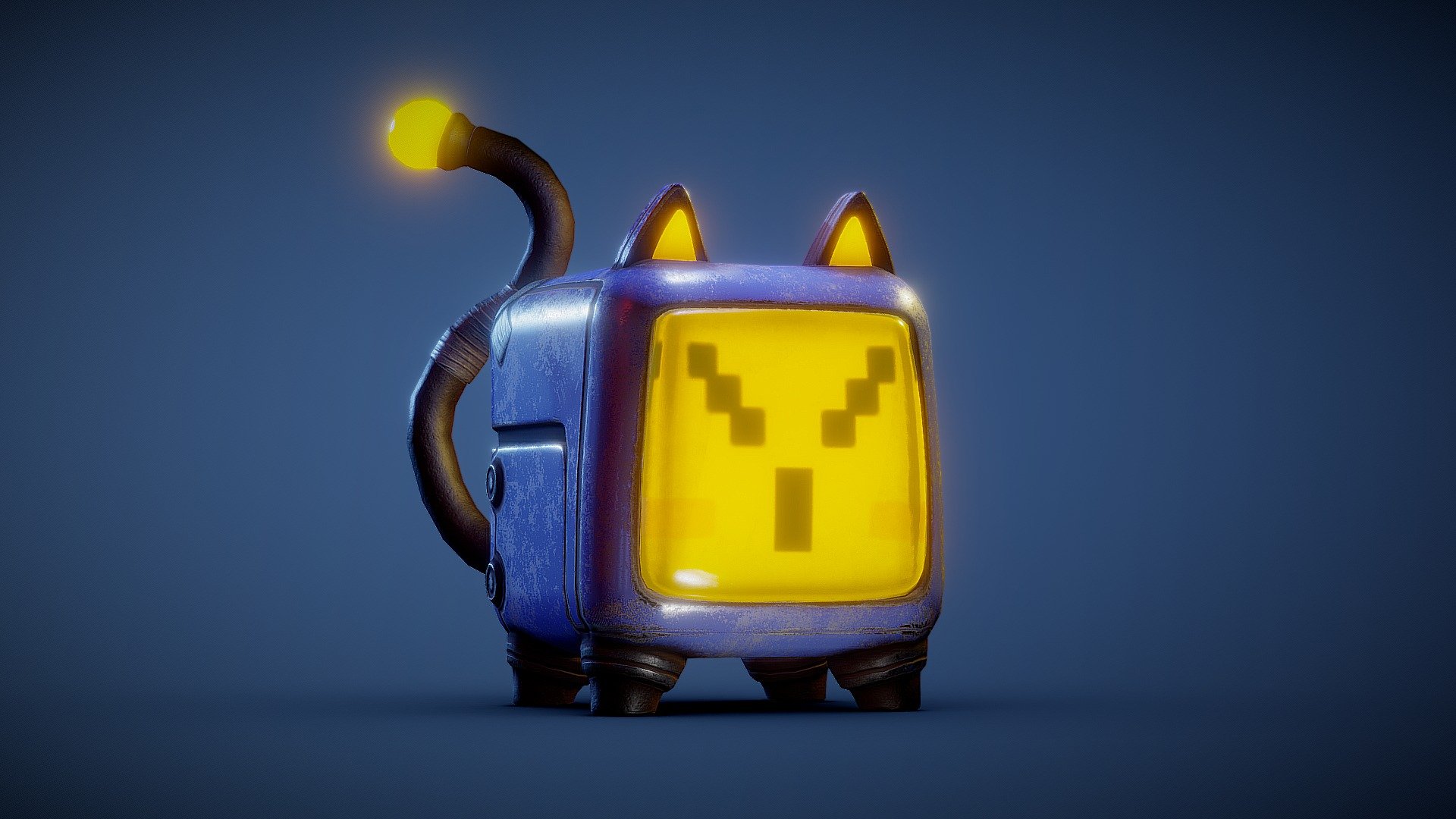 RoboCat 3d model