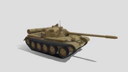 Low Poly Battle Tank