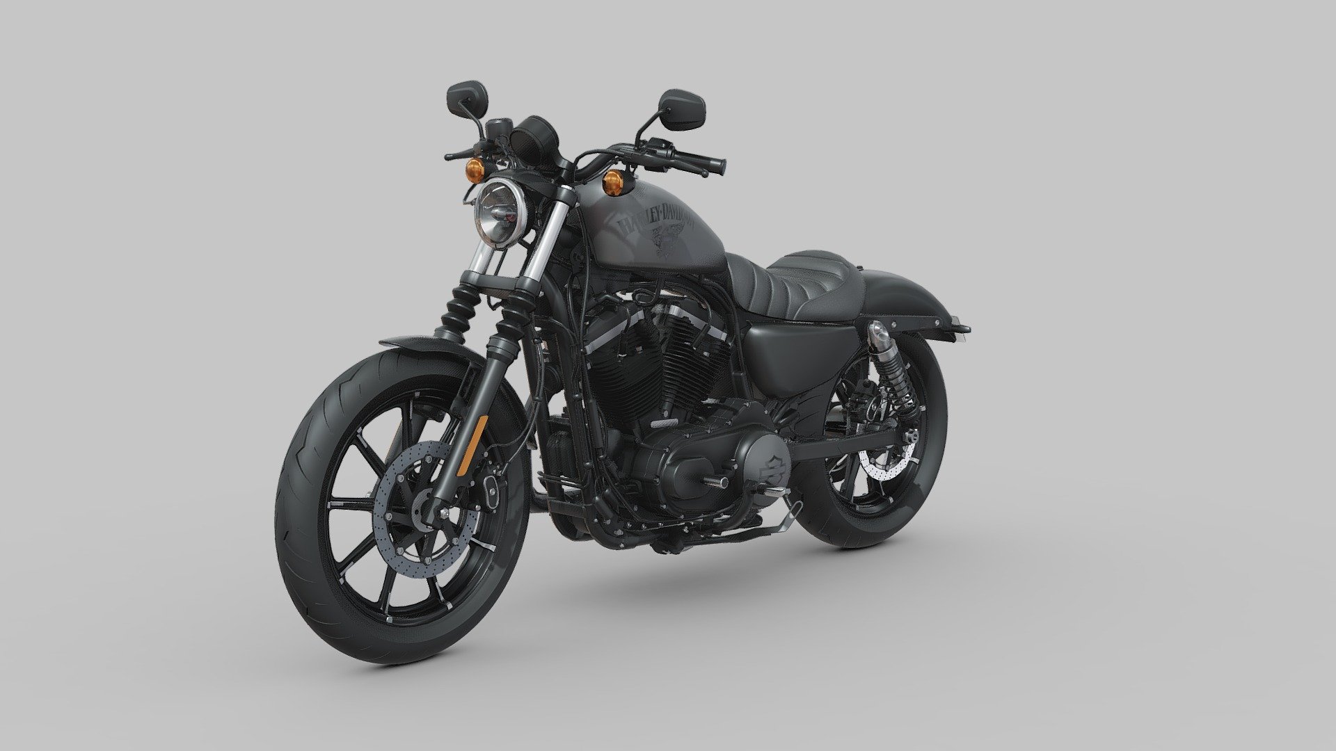 Harley-Davidson Iron 883 3d model