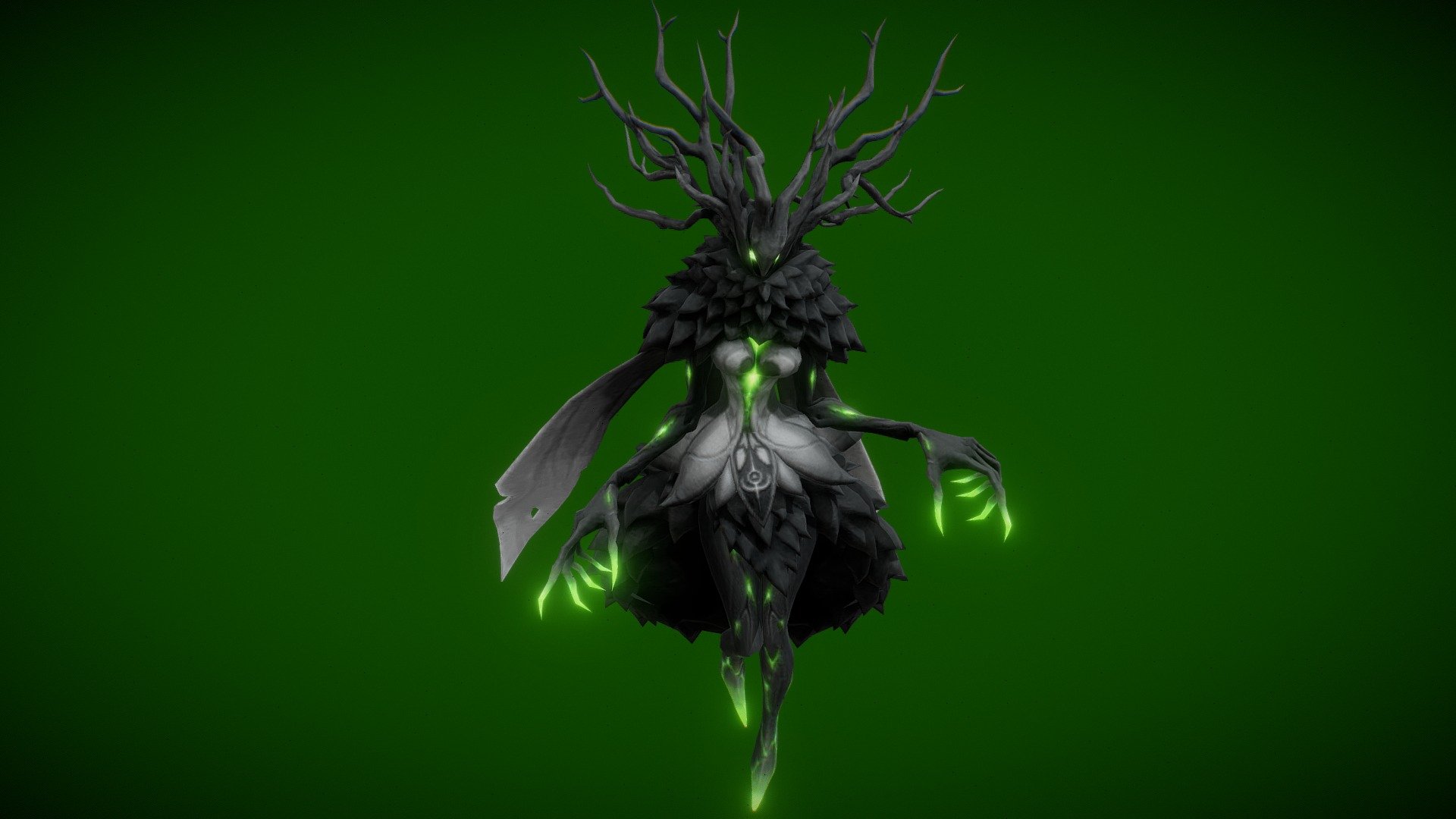 Forest spirit 3d model