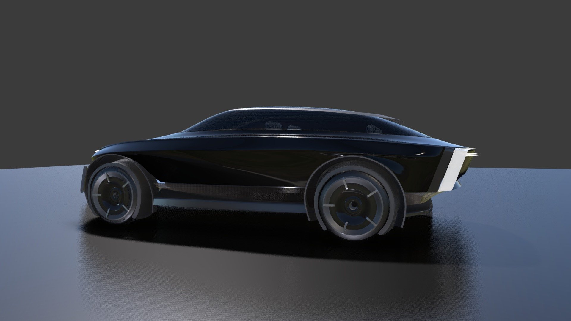 Asian Aesthet Luxury SUV 3d model