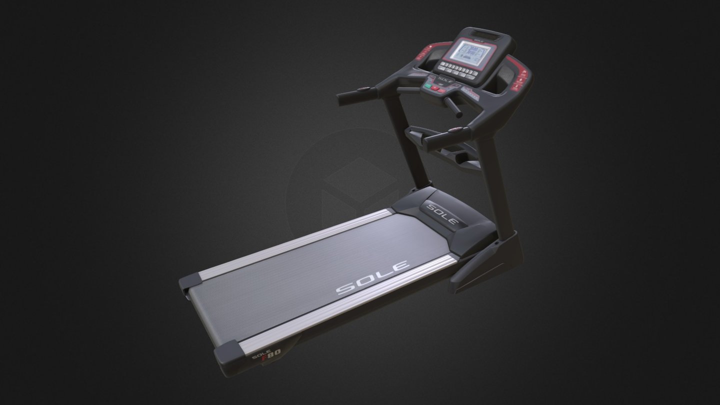 F80 Sole Treadmill 3d model