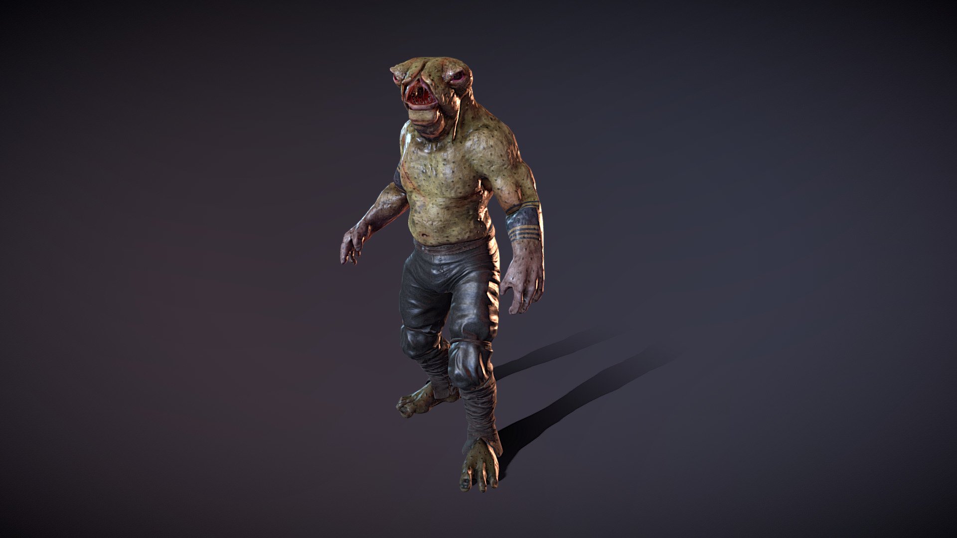 Alien Race 3d model