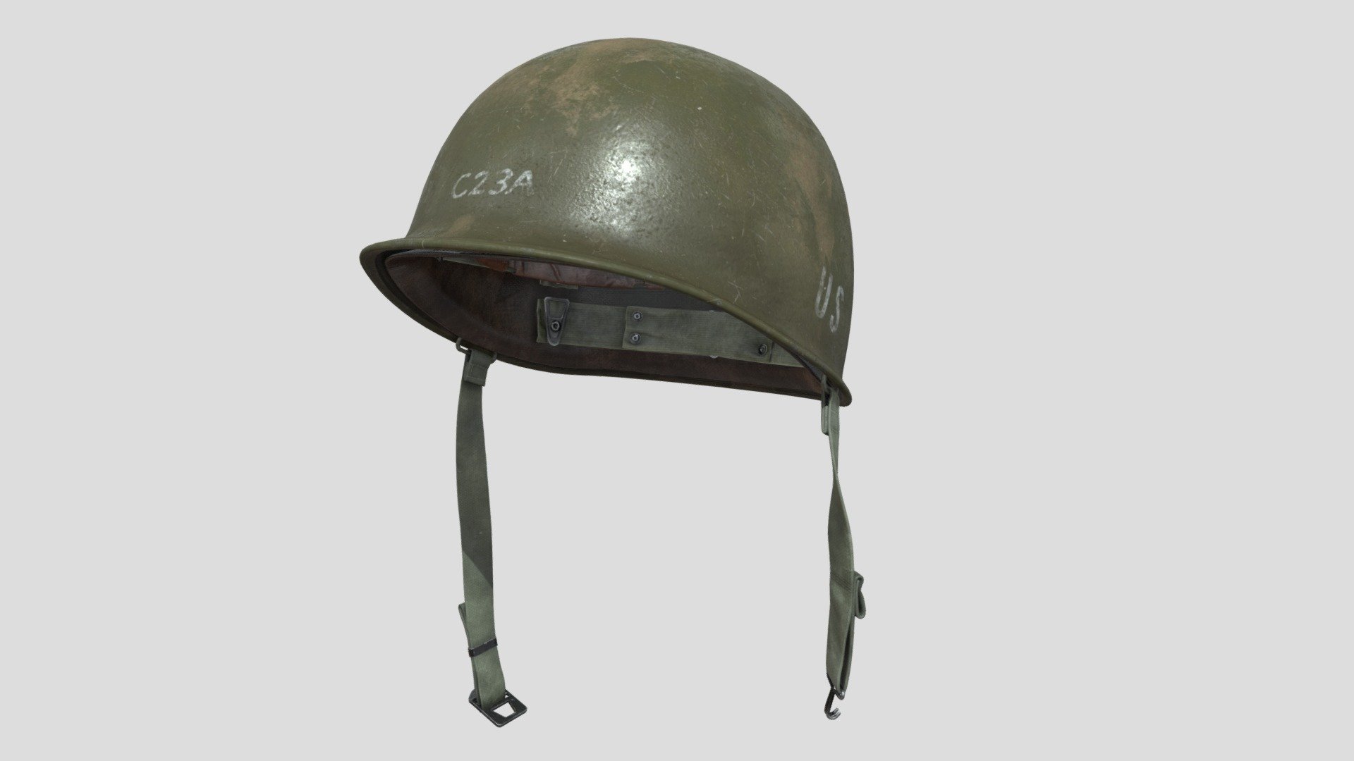 US Military Helmet 3d model