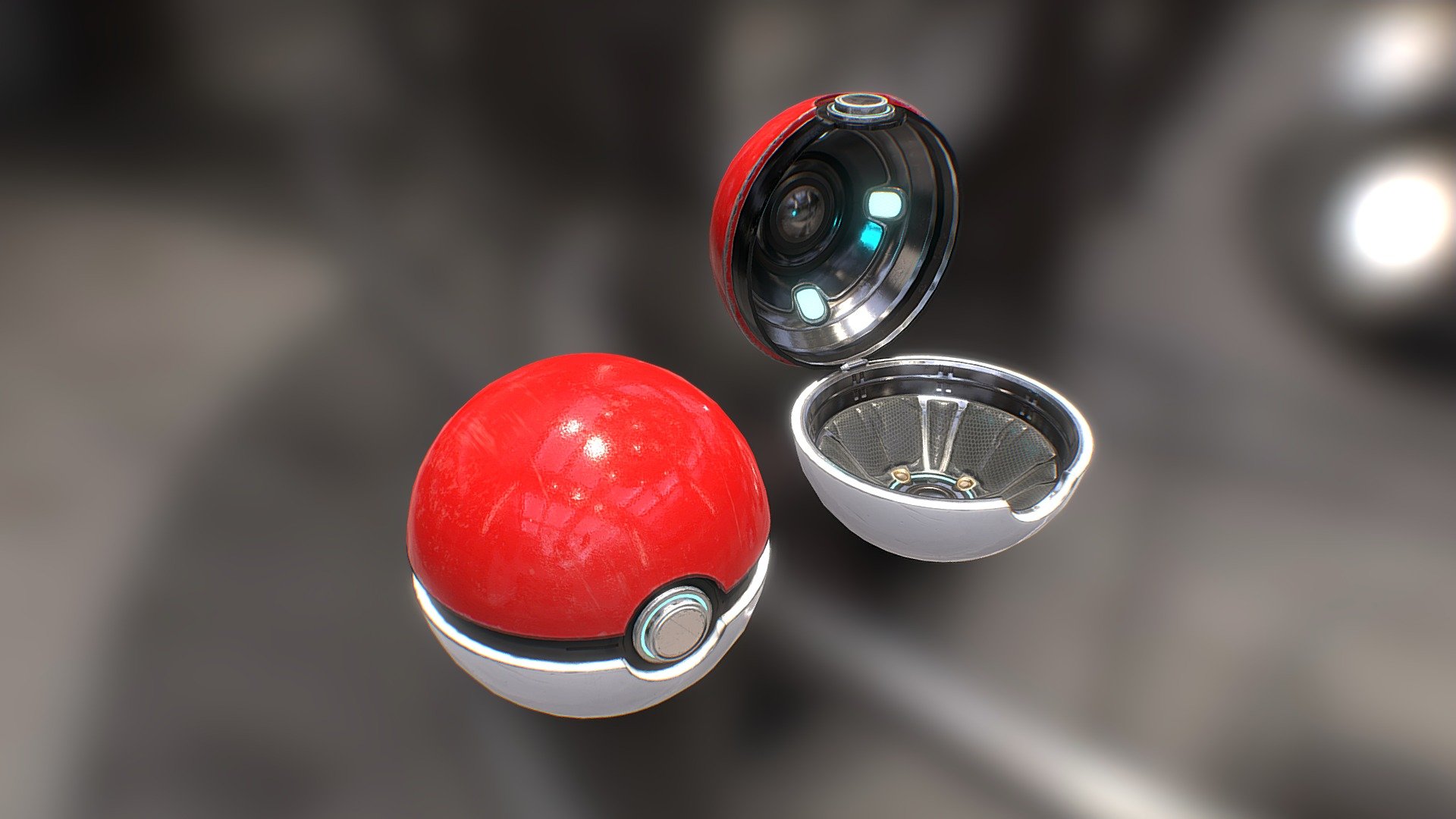 POKEBALL 3d model