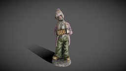 Clown Statue