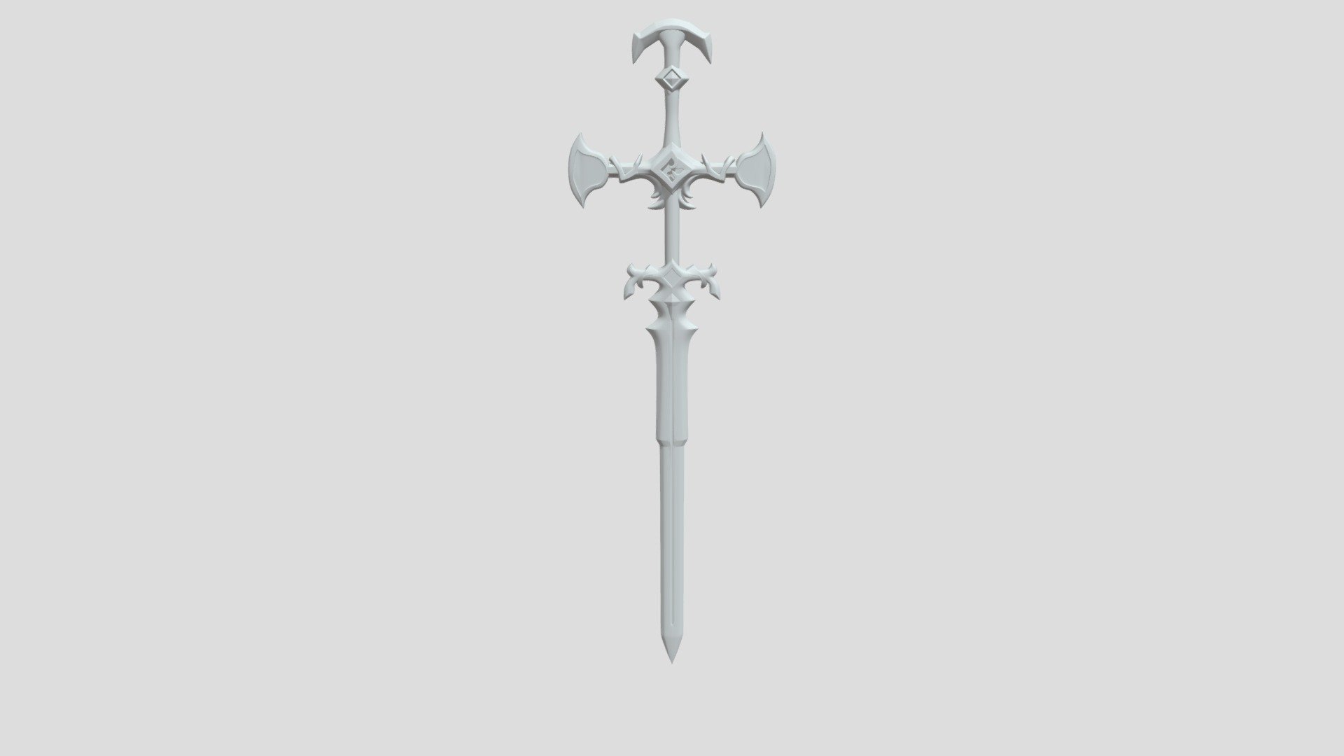 Viego League of Legends 3D Printable Sword 3d model