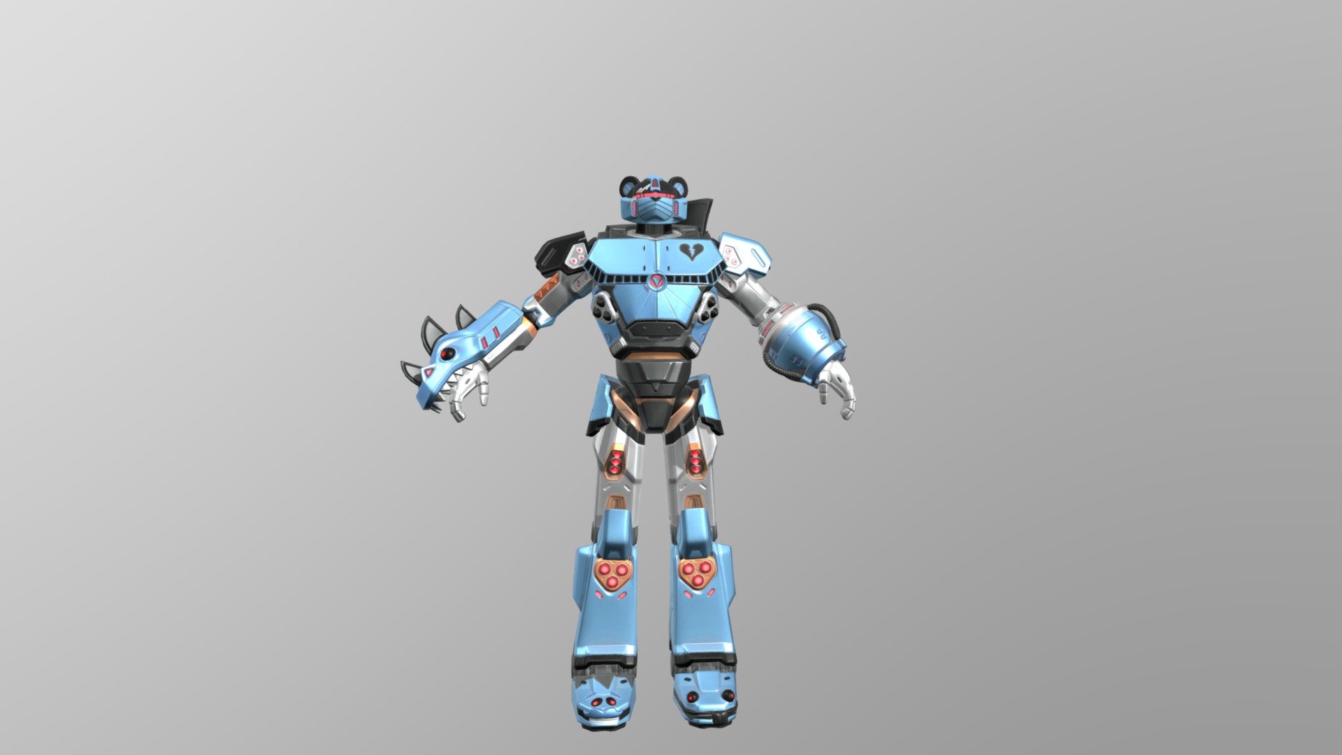 Collision Mech (Robot) 3d model