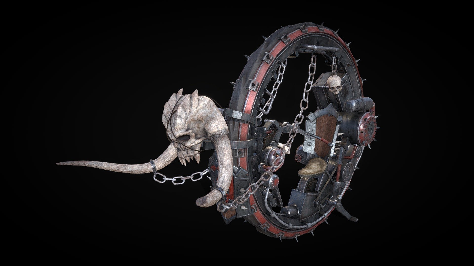 Horde Monowheel 3d model