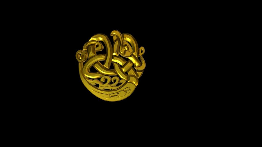 Celticbuckle 3d model