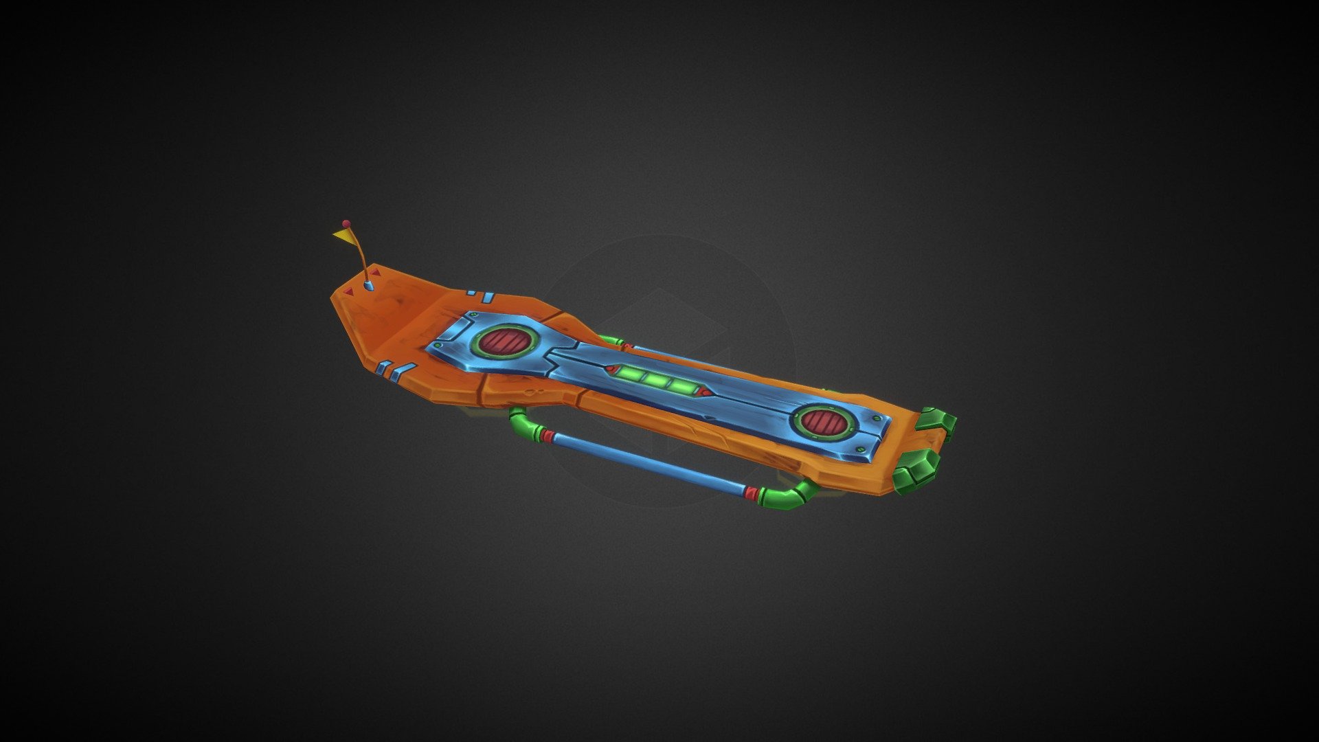 Hoverboard 3d model