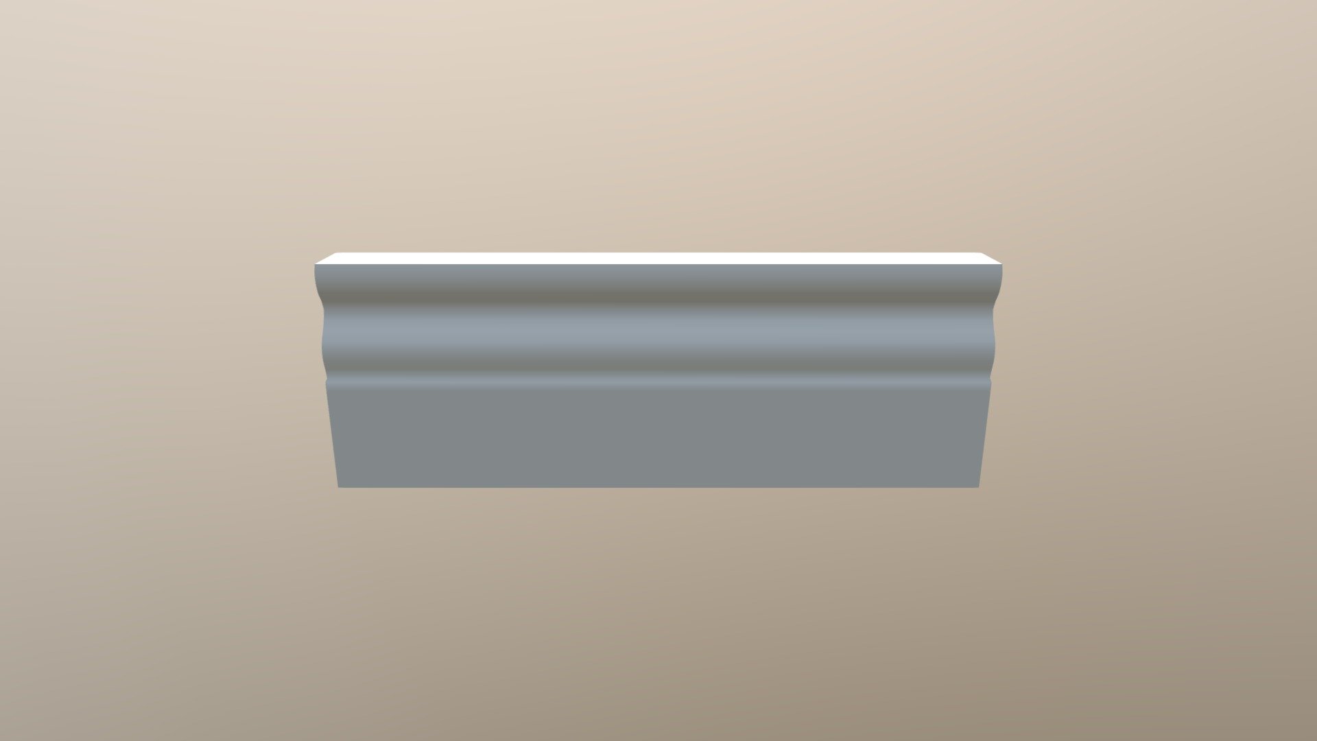 Skirting Board 3d model