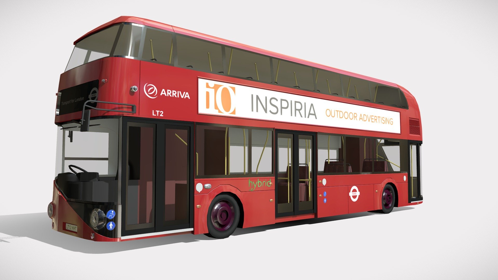 London Bus Routemaster 3d model