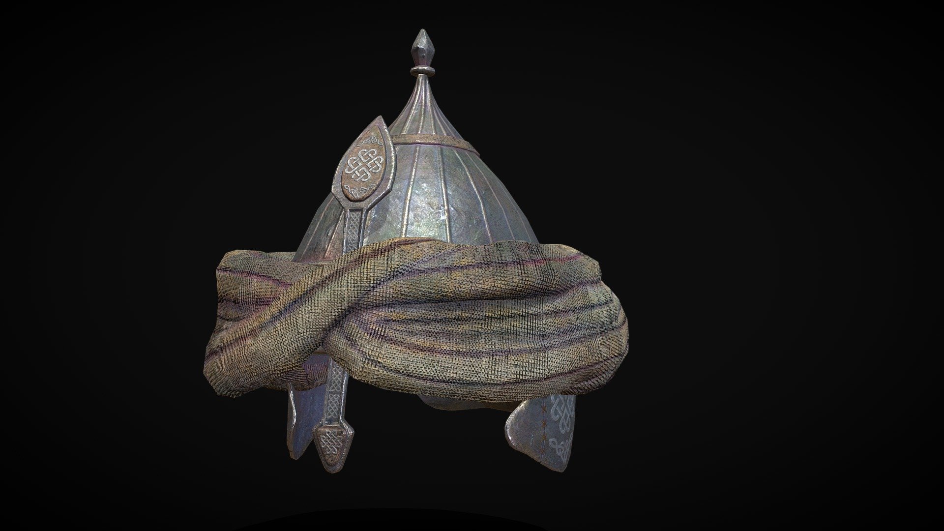 Turban Helm 3d model