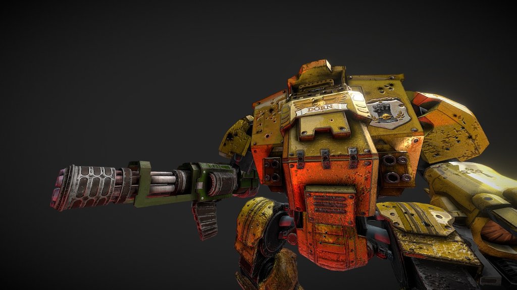 Warhammer 40k 3d model